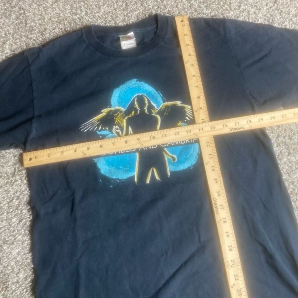 Vintage Coheed And Cambria Shirt Mens Medium Black Y2K Band Tee Rock Angel Metal - Picture 5 of 7